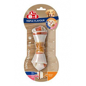 Przysmak 8in1 Flavours Triple Flavour Bone M/1szt.