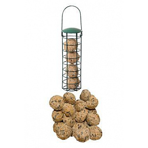 Kule tłuszczowe z nasionami 60x90g bez siatki + karmnik