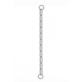 Obroża metalowa zaciskowa długie ogniwa 1-rzędowa 55cm Obroża metalowa zaciskowa długie ogniwa 1-rzędowa 55cm