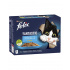 Nestlé FELIX Fantastic cat Multipack wybór ryb w galarecie saszetka 12x85 g