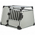 Klatka transportowa - aluminiowa rama, solidne panele 93 x 64 x 81 cm, nośność 40 kg