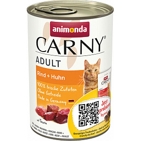 ANIMONDA puszka CARNY Adult - wołowina, kurczak 400g