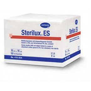 Kompresy gazowe Sterilux ES niesterylne 10 x 10 cm; 100 szt.