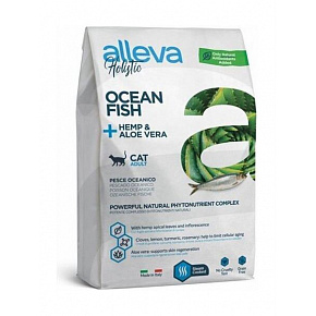 Alleva HOLISTIC kot dorosły ryba oceaniczna & konopie & aloes 10 kg Alleva HOLISTIC kot dorosły ryba oceaniczna & konopie & aloes 10 kg