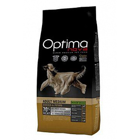 Optima Nova Dog GF Adult Medium Kurczak&Ziemniak 12kg