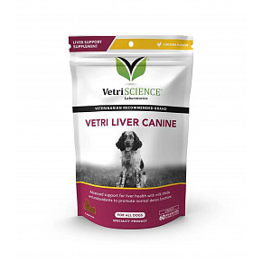 Vetri Science Vetri-Liver Canine tabletki do żucia. 60 tabl.