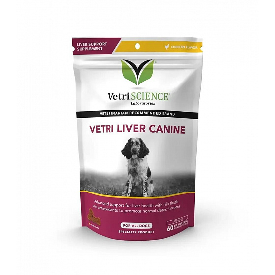 Vetri Science Vetri-Liver Canine tabletki do żucia 60 szt.