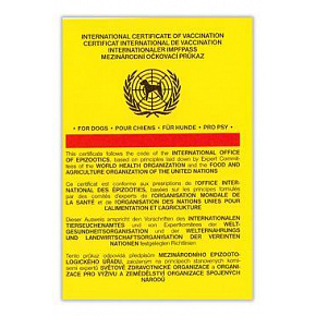 Międzynarodowa książeczka szczepień psa MSD 1 szt.