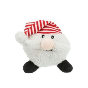 Świąteczna zabawka dla psa Piłka Santa plusz 18-29cm TR