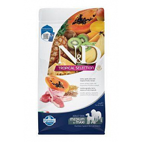 Farmina N&D dog TROPICAL SELECTION (AG) adult medium & maxi, jagnięcina 2 kg Farmina N&D dog TROPICAL SELECTION (AG) adult medium & maxi, jagnięcina 2 kg