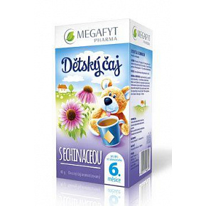 Herbata Megafyt Dla dzieci z echinaceą 20x2g Herbata Megafyt Dla dzieci z echinaceą 20x2g