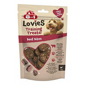 Przysmak 8in1 Lovies Training Treats Beef Bites 90g