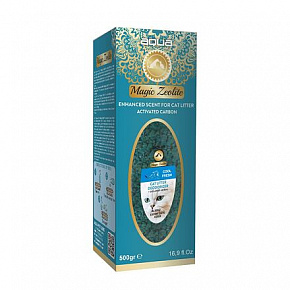 AQUA Magic Zeolite COOL FRESH - granulowany dezodorant do kociej toalety, 500 g AQUA Magic Zeolite COOL FRESH - granulowany dezodorant do kociej toalety, 500 g