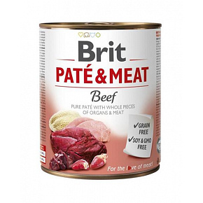 Brit Paté & Meat Beef 6 x 800 g puszka Brit Paté & Meat Beef 6 x 800 g puszka