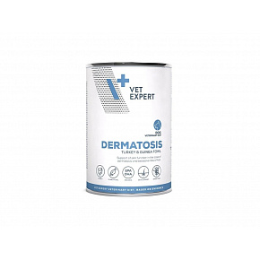 Vetexpert VD 4T Dermatosis Turkey&Guinea puszka. dog400g