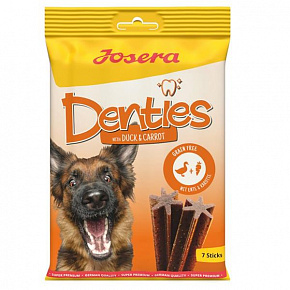 Josera przysmak Dog Denties z kaczką i marchewką 180 g