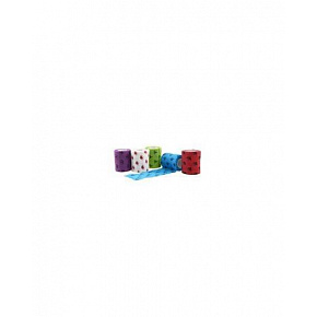 Bandaż KRUUSE Fun-Flex Christmas 5 cm x 4,5 m, 10 szt.