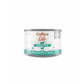 Calibra KONZERVA cat Life Adult Sensitive lamb 6 x 200 g Calibra KONZERVA cat Life Adult Sensitive lamb 6 x 200 g
