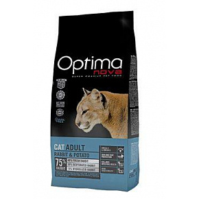 Optima Nova Cat GF Adult Rabbit&Potato 8kg