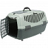 Be Eco transportowy box CAPRI II, XS-S: 37x34x55cm (max. 8 kg), antracytowy/szaro-zielony