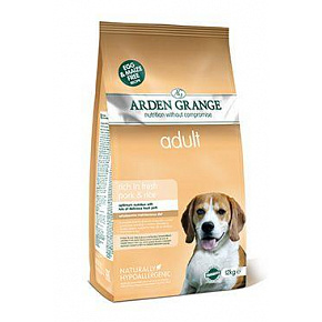 Arden Grange Dog Adult bogaty w świeżą wieprzowinę i ryż 12kg