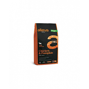 Alleva NATURAL dog adult mini kurczak&dynia 2 kg
