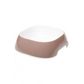 Miska plastikowa GLAM LARGE 1,2l beżowa FP