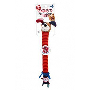 Zabawka dla psa GiGwi Plush Friendz pies z chrupiącą szyją