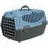 Transportowy box CAPRI I, XS: 32x31x48cm (max. 6 kg), ciemnoszary/niebieski