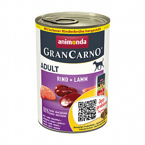 GRANCARNO Adult - wołowina, jagnięcina 400g