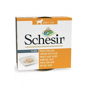 Schesir Dog konserwa. Dorosły kurczak/aloe 150g Schesir Dog konserwa. Dorosły kurczak/aloe 150g