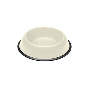 Miska metalowa antypoślizgowa MIRA KC 76 Ivory 0,9l FP
