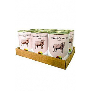 BOHEMIA MASO Jagnięcina we własnym sosie SIX PACK 6x400g