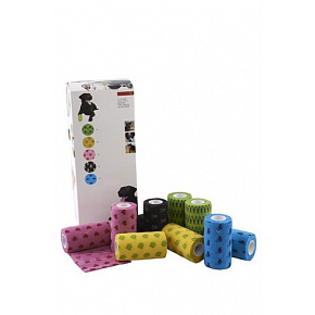 Bandaż KRUUSE Fun-Flex Pet 10 cm x 4,5 m, 10 szt.