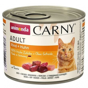 ANIMONDA puszka CARNY Adult - wołowina, kurczak 200g