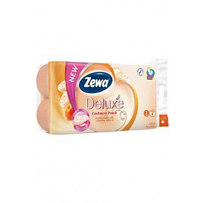 Papier toaletowy Zewa Deluxe Peach 3-warstwowy 8 szt.