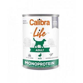Calibra KONSERWA dog Adult Life Duck & Rice 6 x 400g