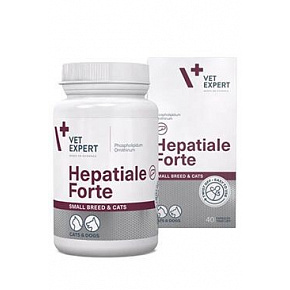 VetExpert Hepatiale Forte dla dużych ras 40 tbl