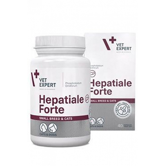 VetExpert Hepatiale Forte dla dużych ras 40 tbl