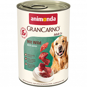 GRANCARNO Adult - z dziczyzną 400 g