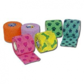 Bandaż elastyczny. Pet-Flex 5cmx4,5m pet mix 1szt