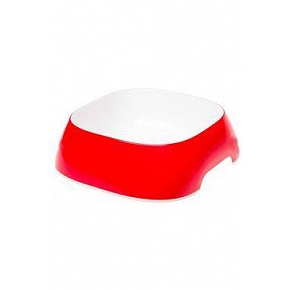 Miska plastikowa GLAM LARGE 1,2l czerwona FP