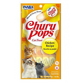 Przysmak Inaba Churu Pops cat Kurczak 4 tuby 60 g