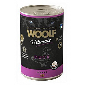 WOOLF Ultimate DogFood konserwa. Kaczka 400g WOOLF Ultimate DogFood konserwa. Kaczka 400g