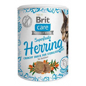 Brit Care Cat Snack Superfruits Śledź 100g Brit Care Cat Snack Superfruits Śledź 100g