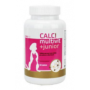 CALCImultivit+junior tabletki dla psów i kotów 50tbl