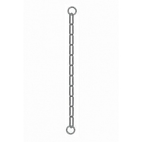 Obroża metalowa zaciskowa długie ogniwa 1-rzędowa 50cm Obroża metalowa zaciskowa długie ogniwa 1-rzędowa 50cm