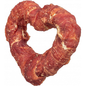 DentaFun Heart, serce z bawoła z kaczym mięsem [50 szt.], 8 cm / 40 g