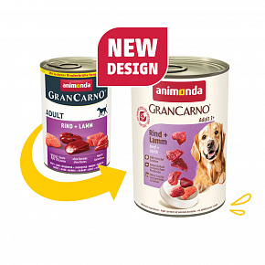 GRANCARNO Adult - wołowina, jagnięcina 400g GRANCARNO Adult - wołowina, jagnięcina 400g
