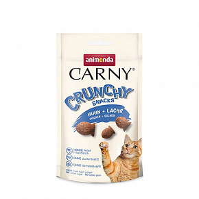 ANIMONDA Carny Crunchy Snacks - kurczak + łosoś 50 g